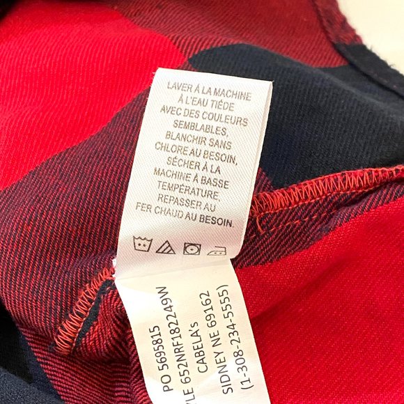 Natural Reflections 2 PACK Plaid Long Sleeve Button-Down Shirt Top - Picture 15 of 16